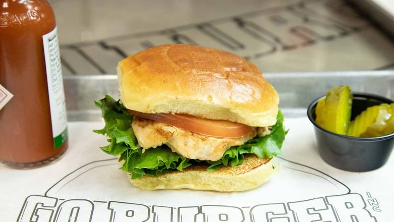 Order Grilled Chicken Sandwich food online from Go Burger store, Ridge on bringmethat.com