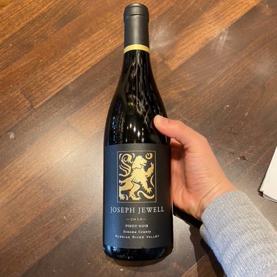 Order 2017 Joseph Jewell Pinot Noir Russian River Valley, Sonoma County, CA food online from Resolute Wine Shop store, San Francisco on bringmethat.com
