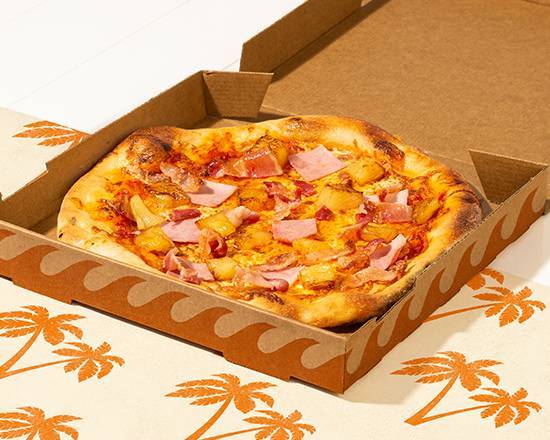 Order Hawaiian Pizza food online from Groovy Island Pizza Co. store, South Bend on bringmethat.com