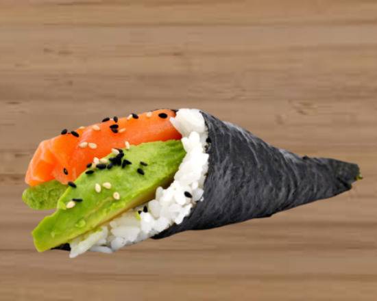 Temaki saumon avocat