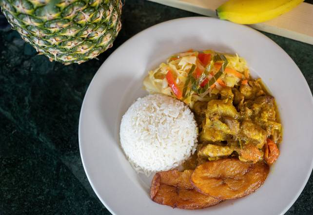 Order Curry Chicken food online from Valencia Caribbean Restaurant store, Margate on bringmethat.com