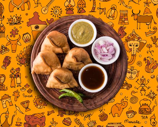 Order Samosa Samurai food online from Gunpowder Cafe store, Laurel on bringmethat.com