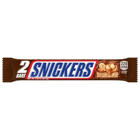 Order Snickers Milk Chocolate Candy Bar Sharing Size, 3.29 OZ food online from Cvs store, MARTINEZ on bringmethat.com