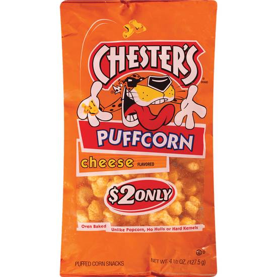 Order Frito-Lay Chester's PuffCorn Puffed Corn Snack Cheese (Bag) food online from Cvs store, LINCOLN on bringmethat.com