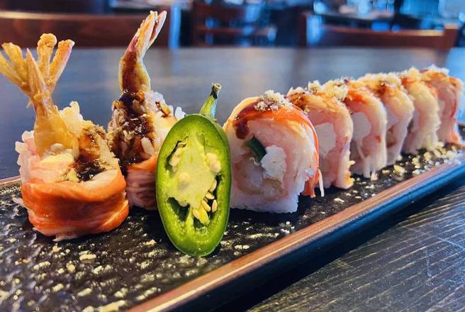Order Evil Angel Roll food online from Mika Sushi II store, Westminster on bringmethat.com
