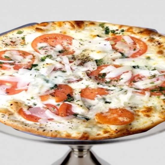 Order Tomato & Onion Pizza food online from Nypd store, Ann Arbor on bringmethat.com