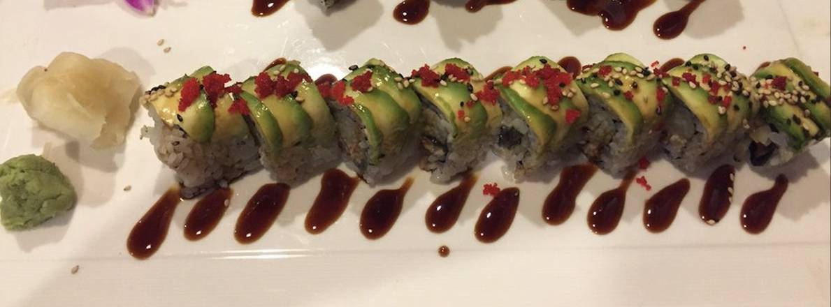 Order Green Dragon Roll food online from Sushi Bear Sushi & Grill store, Jacksonville on bringmethat.com