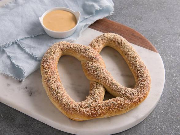 Order Roasted Garlic & Parmesan Pretzel food online from Auntie Anne's store, Baltimore on bringmethat.com