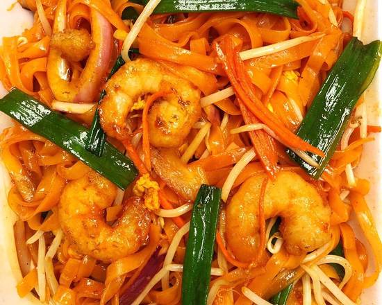 Order Pad Thai Noodles food online from China A Go Go store, Las Vegas on bringmethat.com