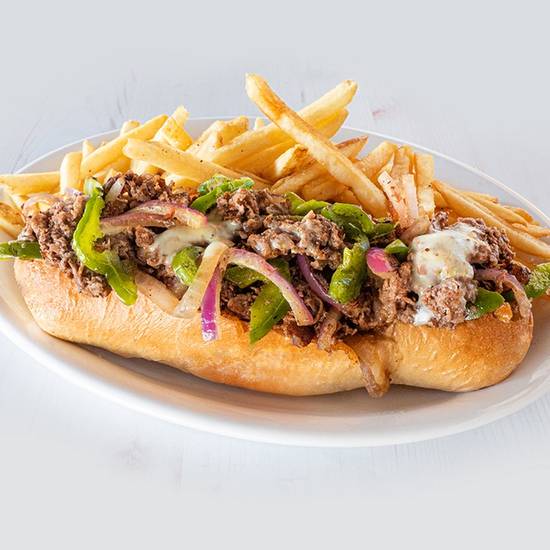 Order Steak Philly food online from Hurricane Grill & Wings store, Jacksonville on bringmethat.com