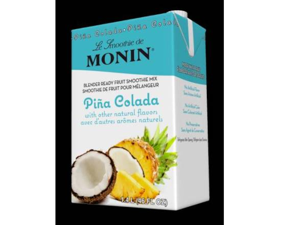 Order MONIN COLADA SMOOTHIE MIX 1.4L food online from Princess Liquors store, Port Saint Lucie on bringmethat.com