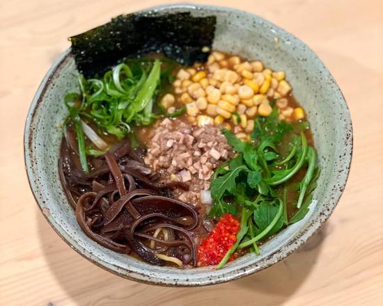 Order Vegan spicy miso ramen  food online from Iki Ramen store, Los Angeles on bringmethat.com