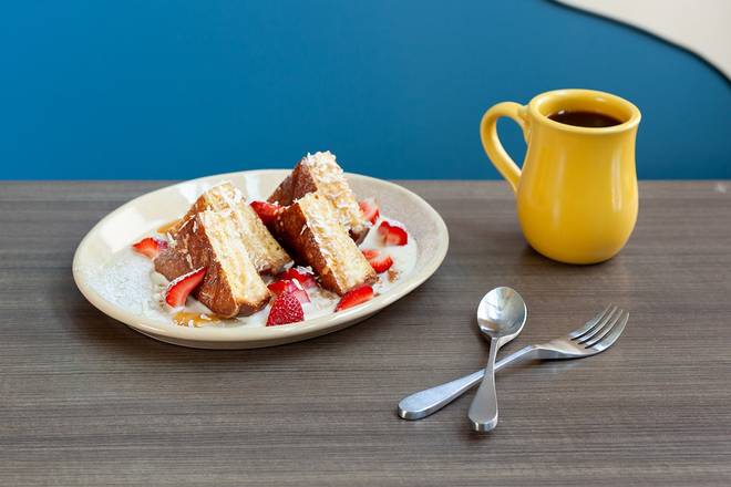 Order OMG! French Toast food online from Snooze Am Eatery store, San Diego on bringmethat.com