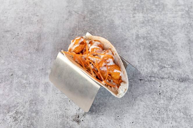 Order Buffalo Shrimp Taco food online from Tin Lizzys Cantina store, Atlanta on bringmethat.com