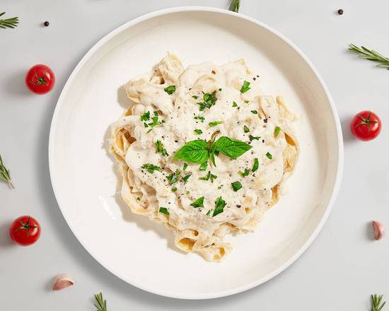 Order All For Alfredo Pasta (Fettuccine)  food online from The Italian Table store, Bloomington on bringmethat.com