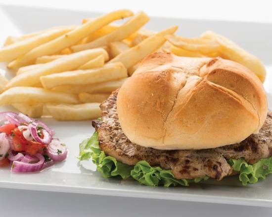 Order Grilled Pork Sandwich food online from La Granja store, North Miami Beach on bringmethat.com