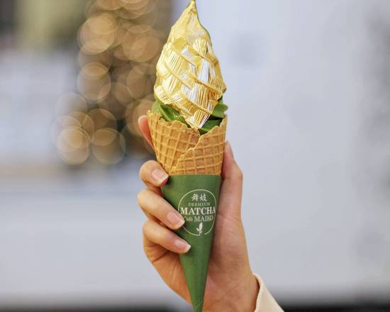 Order Golden "Shogun" Soft Serve food online from Matcha Cafe Maiko - Stonestown store, San Francisco on bringmethat.com