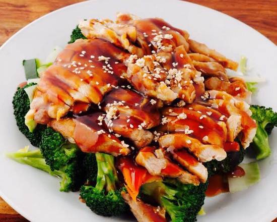 Order Teriyaki Chicken food online from China A Go Go store, Las Vegas on bringmethat.com