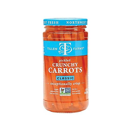 Order Tillen Farms Crunchy Carrots 12oz food online from Everyday Needs By Gopuff store, Fairfield on bringmethat.com