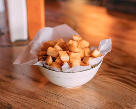 Order Peri Cassava Fries food online from The Port Of Peri Peri store, Fremont on bringmethat.com