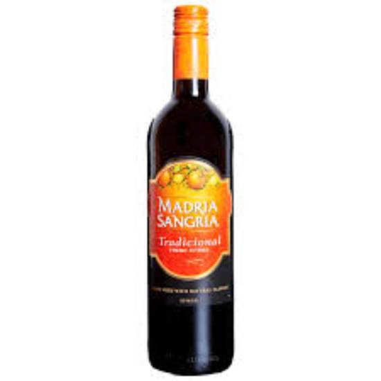 Order MADRIA SANGRIA TRADICIONAL 750ML BOTTLE food online from Duke Liquor & Jr. Market store, Los Angeles on bringmethat.com