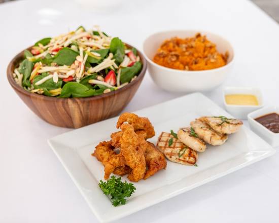 Order Choose any 2 Protein Family Meal for 4 food online from F2o Fresh to Order store, Johns Creek on bringmethat.com