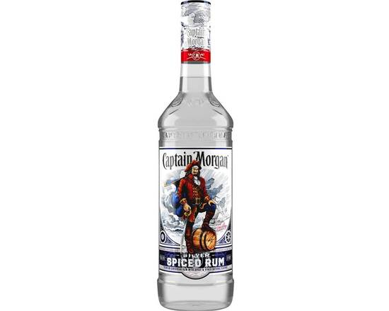 Order Captain Morgan Spice Silver, 750mL rum (35.0% ABV) food online from Xtra Liquors & Wines store, WEST MIAMI on bringmethat.com