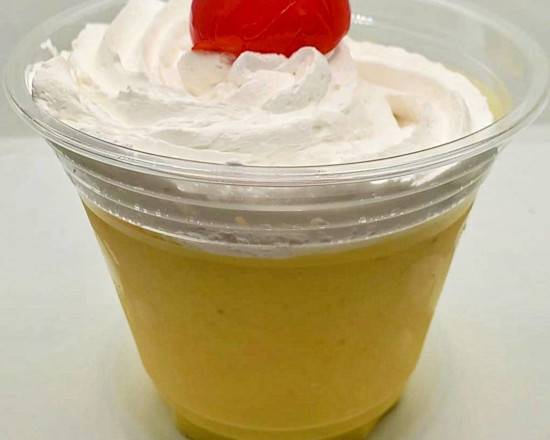 Order Pannacota Passion Fruit (homemade) food online from Burger Legend store, Altamonte Springs on bringmethat.com