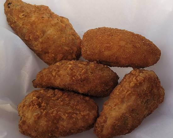 Order Jalapeno Poppers (5) food online from Fleetwood diner store, Ann Arbor on bringmethat.com