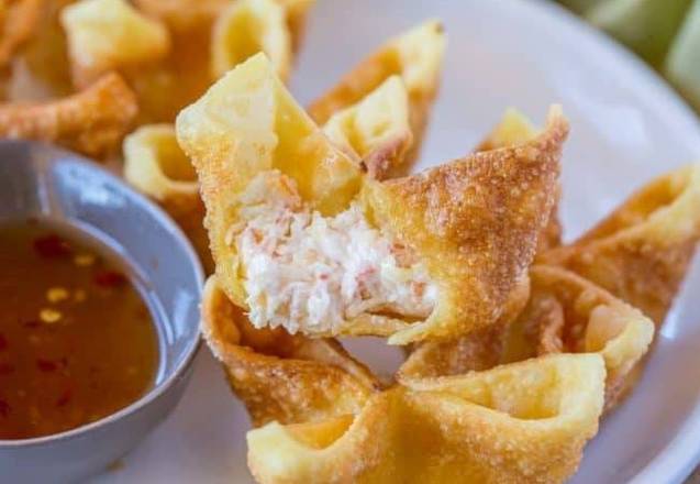 Order Crab Rangoon food online from Zabb Thai Kitchen store, Clarkstown on bringmethat.com