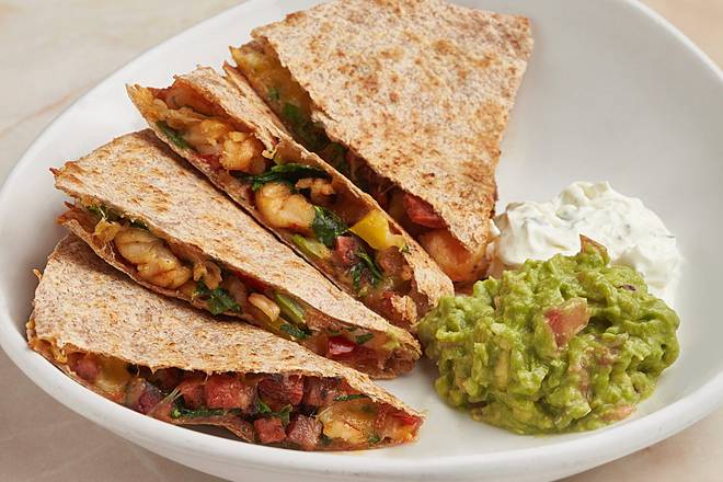 Order Shrimp Quesadilla food online from Silver Diner store, Falls Church on bringmethat.com