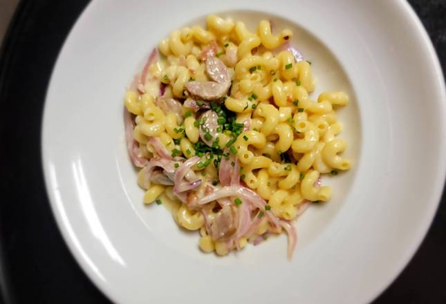 Order German Mac N Cheese food online from Church Brew Works store, Pittsburgh on bringmethat.com