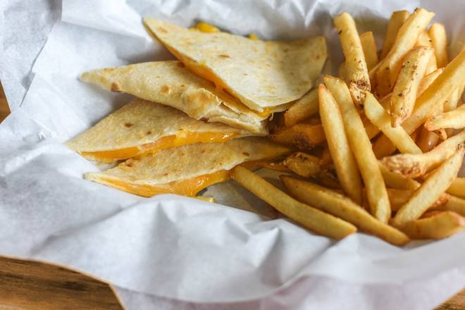 Order Jr. Cheese Quesadilla food online from Kerbey Lane Cafe store, Austin on bringmethat.com