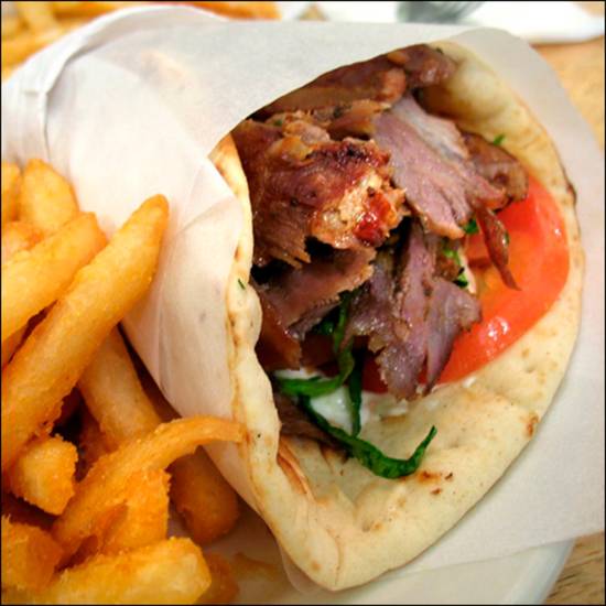 Order Lamb Gyro Sandwich food online from Mirage Knoxville store, KNOXVILLE on bringmethat.com