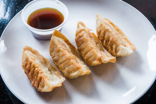 Order Vegetable Pot Stickers food online from Bangkok Fusion Café store, Saint Petersburg on bringmethat.com