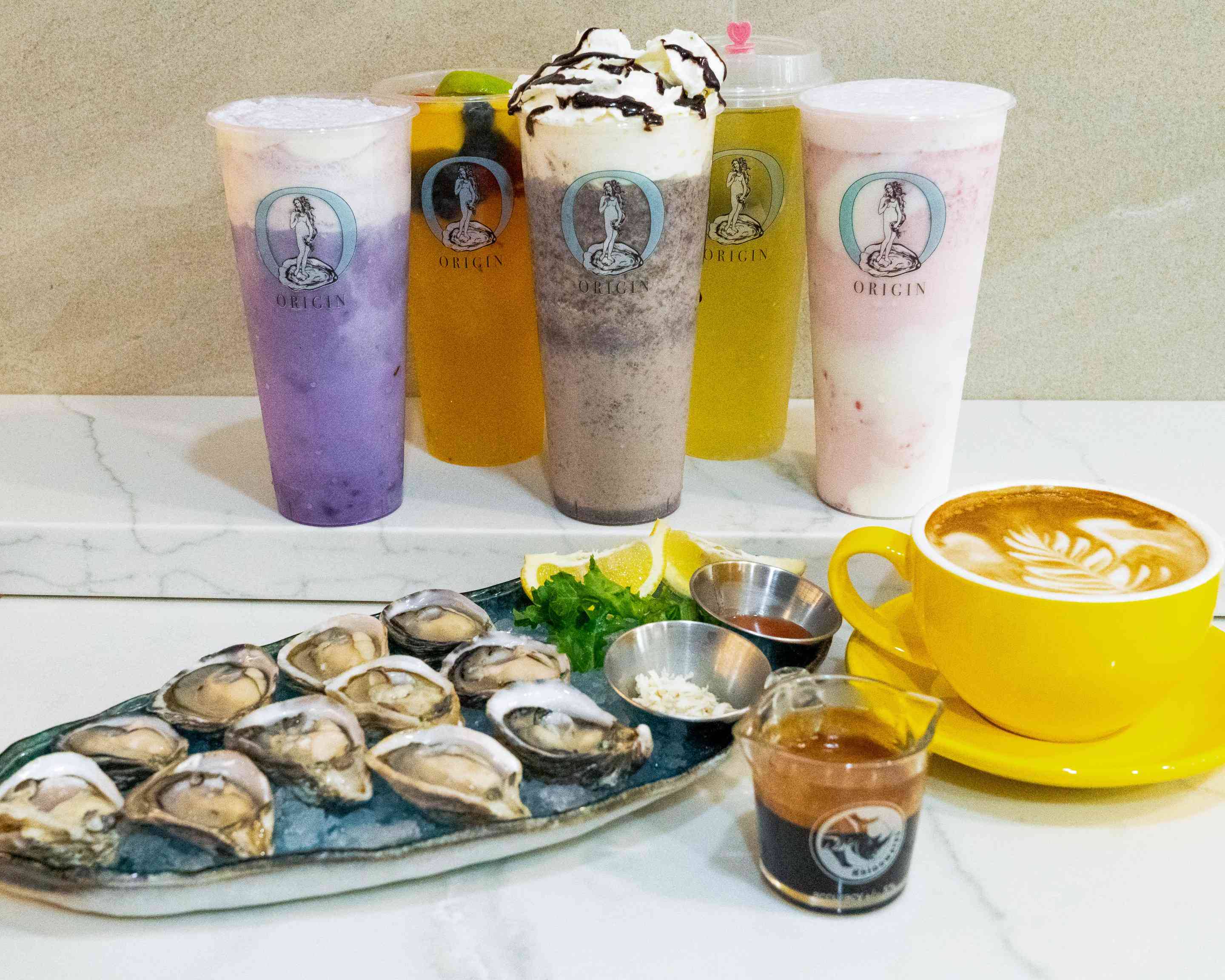 Order Origin Delight Oyster & Tea & Coffee Delivery【Menu & Prices】 Richmond Uber Eats