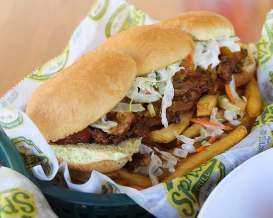 Order Golden BBQ Pulled Pork Sliders food online from Sports Grill South store, Miami on bringmethat.com