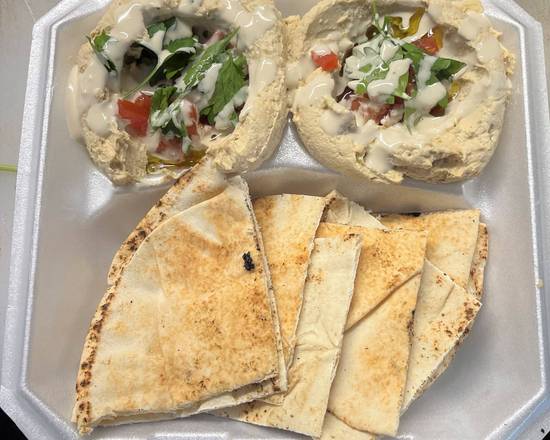 Order Hummus Platter food online from The Munchie Machine store, Cape Coral on bringmethat.com
