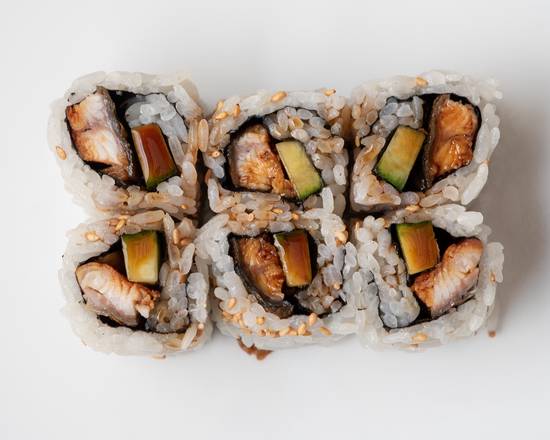 Order Japanese Eel & Cucumber Cut Roll food online from Nobu Miami store, Miami Beach on bringmethat.com
