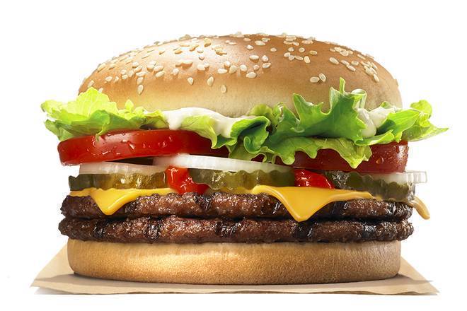 Order Double WHOPPER® with Cheese food online from Burger King store, St Petersburg on bringmethat.com