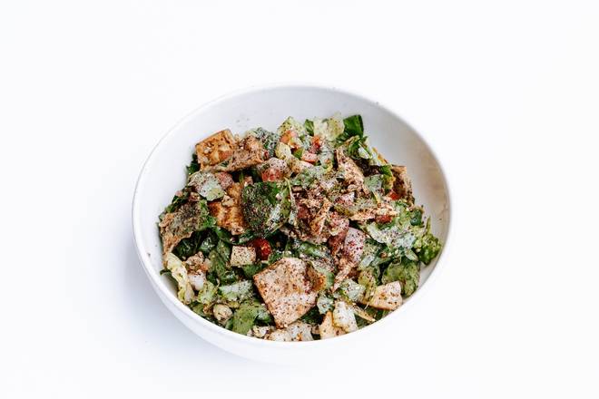 Order Fattoush  food online from Aladdin's Eatery store, Pittsburgh on bringmethat.com