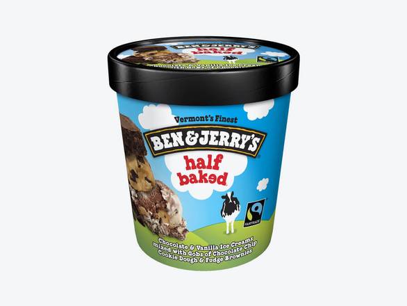 Order Ben and Jerrys Half Baked (Pint) food online from Fresko Market store, Miami on bringmethat.com