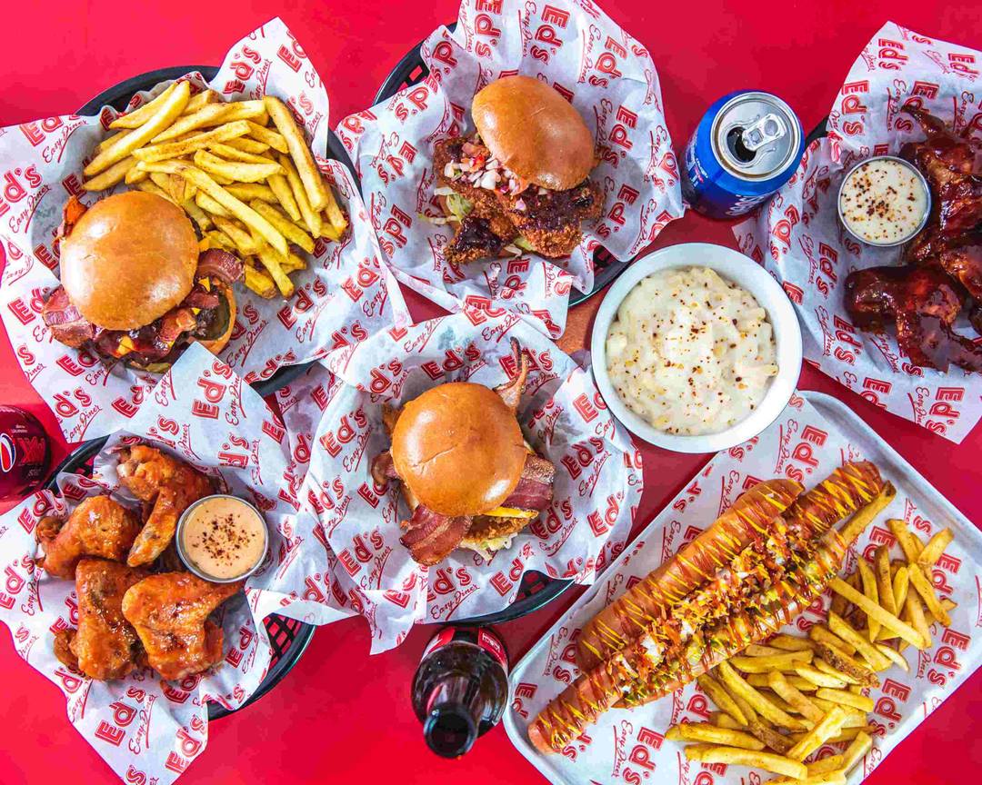 Ed's Easy Diner (Nottingham) Menu Takeaway in Nottingham Delivery