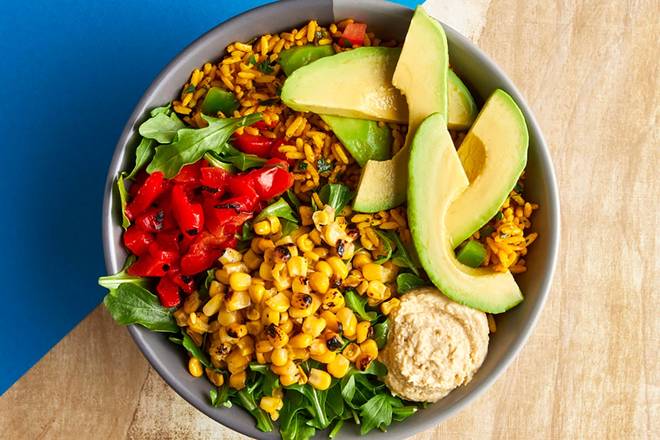 Order Avocado & Roasted Pepper Bowl food online from Nando Peri-Peri store, Broad Run on bringmethat.com