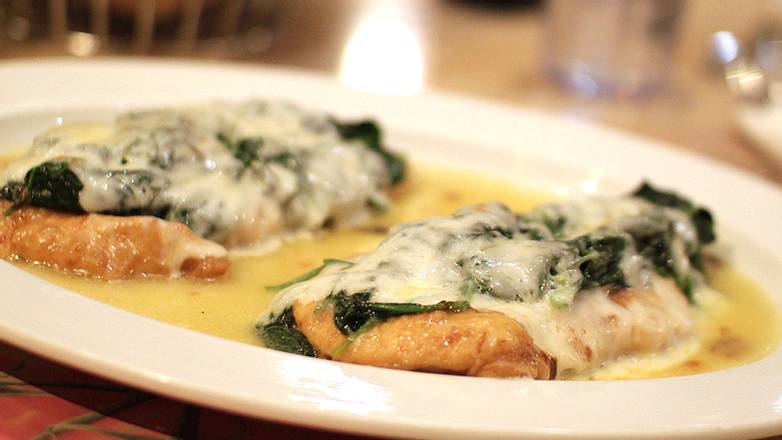 Order Eggplant Siciliana food online from Mama Theresa's store, Westbury on bringmethat.com