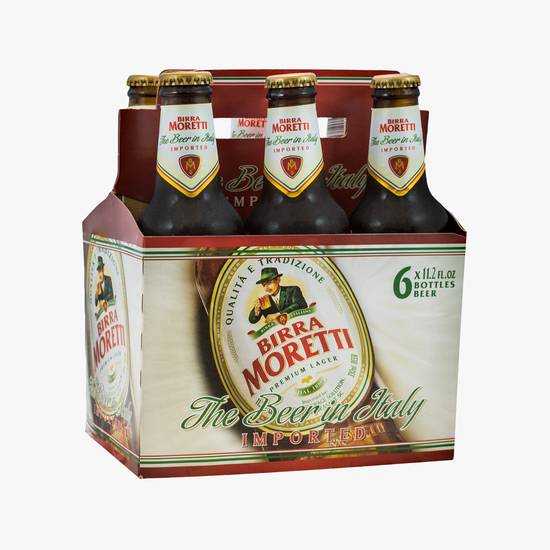 Order Birra Moretti Premium Lager food online from Santa Monica Liquor store, Santa Monica on bringmethat.com