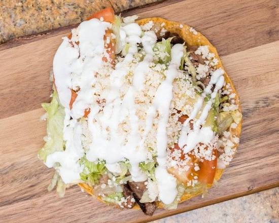 Order Tostadas food online from La Victoria Taqueria store, San Jose on bringmethat.com