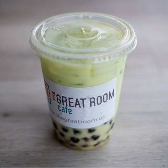 Order Honeydew Milk Tea food online from The Great Room Cafe store, Redondo Beach on bringmethat.com