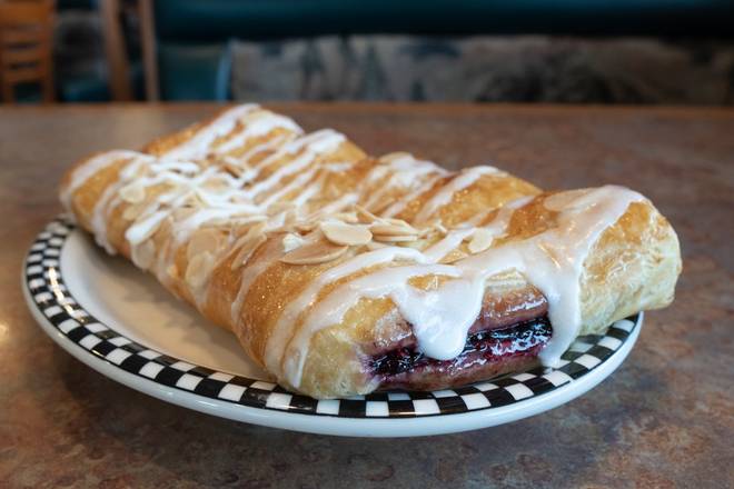 Order Fresh Baked Bear Claw, Blackberry Filled food online from Black Bear Diner store, Oakland on bringmethat.com