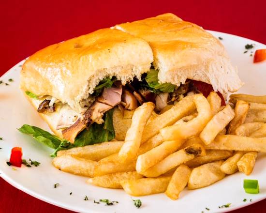 Order Jerk Sandwich food online from Jerk Pit store, Tampa on bringmethat.com